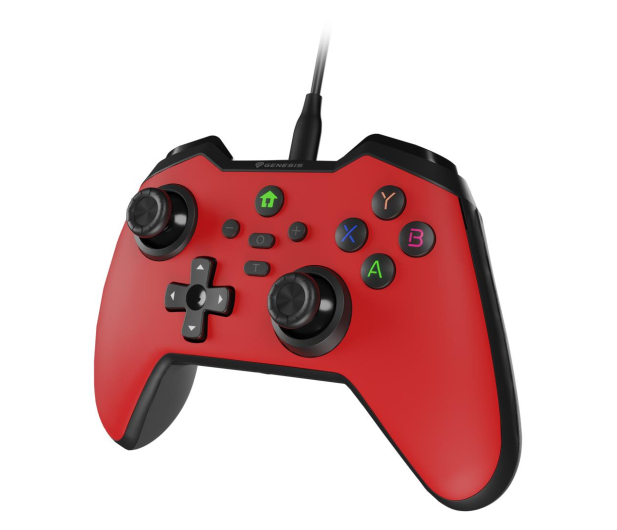 Genesis Mangan 300 Przewodowy czerwony PC/Switch/Mobile NJG-2105 - 1204597 - zdjęcie 3